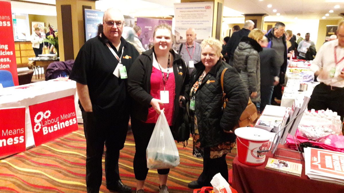 NWCWU's tweet photo. Amazing response to our @cwuha appeal for toiletries, nappies & sanitary products at the #LabNW17 conference. @CWUnews @LabourNorthWest https://t.co/kroMI59tfY