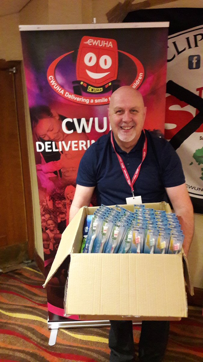 NWCWU's tweet photo. A special thank you to Paul Chadwick and @cwuwarrington for their generous donation to the @CWUHA appeal at #LabNW17 @DaveWardGS https://t.co/Y9LPtqXWWS