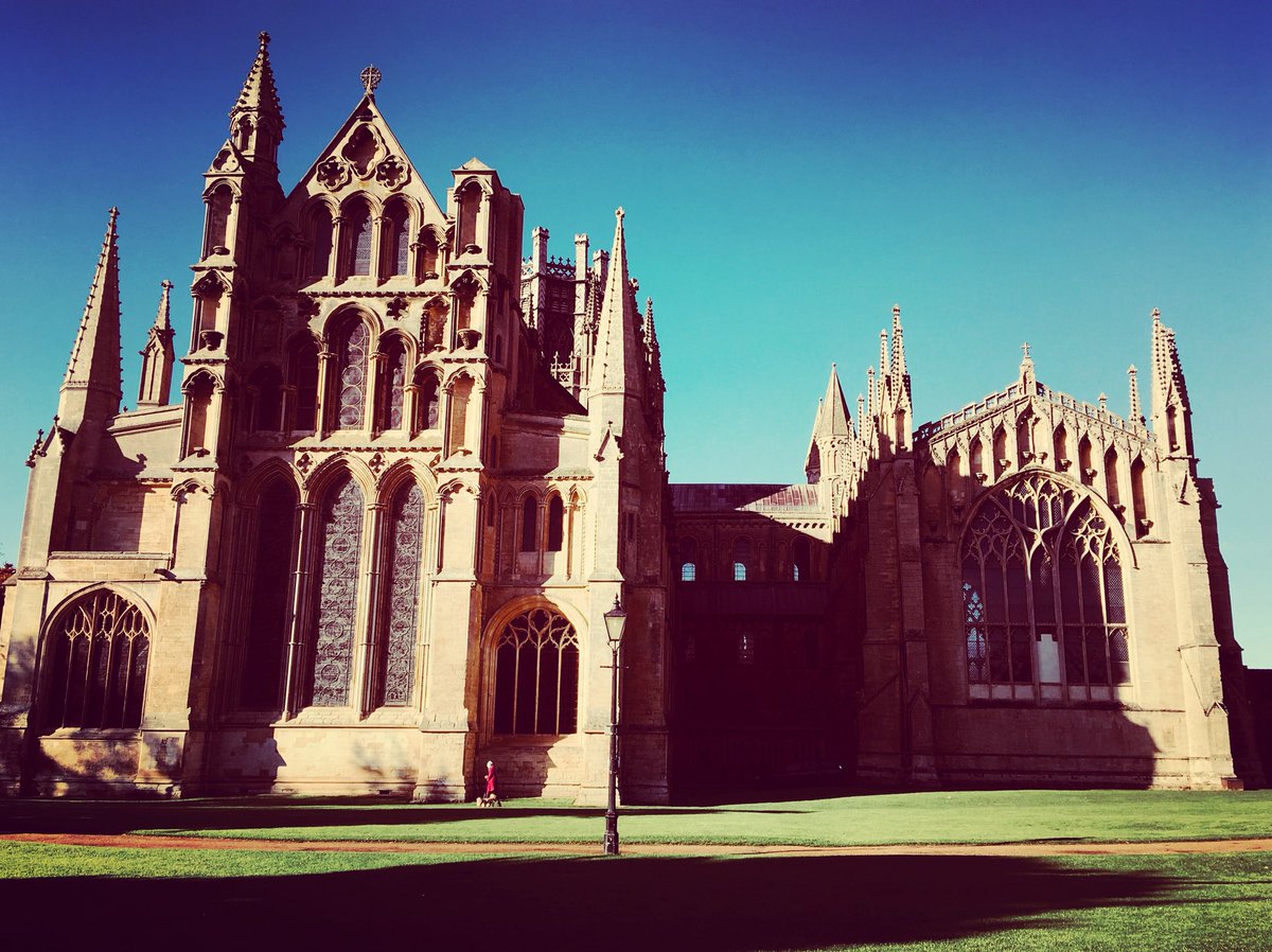 #Ely #cathedral on a lovely cold autumn morning 🍂🌞💨