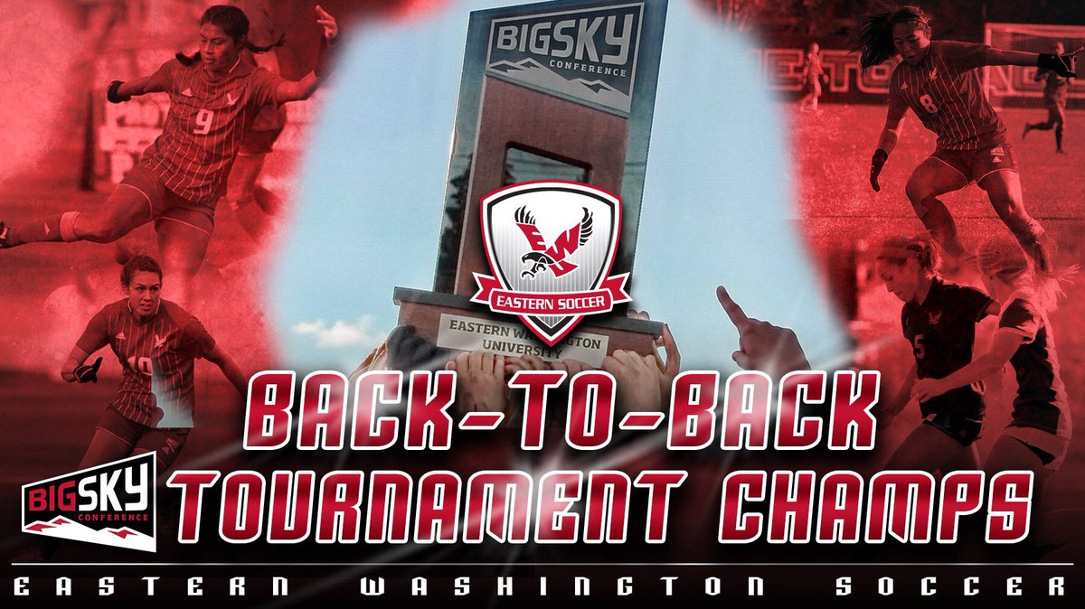 EWUSoccer's tweet photo. Back-to-back @BigSky_Soccer Champs!
#DefendOurs #GoEags https://t.co/aLBIFlbDMy