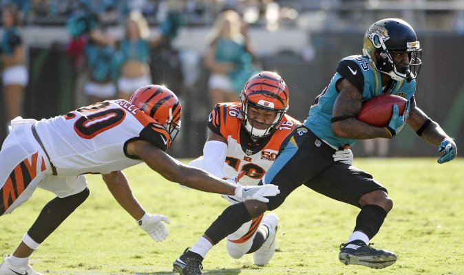 Meridianoonline's tweet photo. #Mickens destaca para #Jaguars devolviendo patada para anotación #NFL https://t.co/3kKRw9fGGb https://t.co/D456yLY7oN
