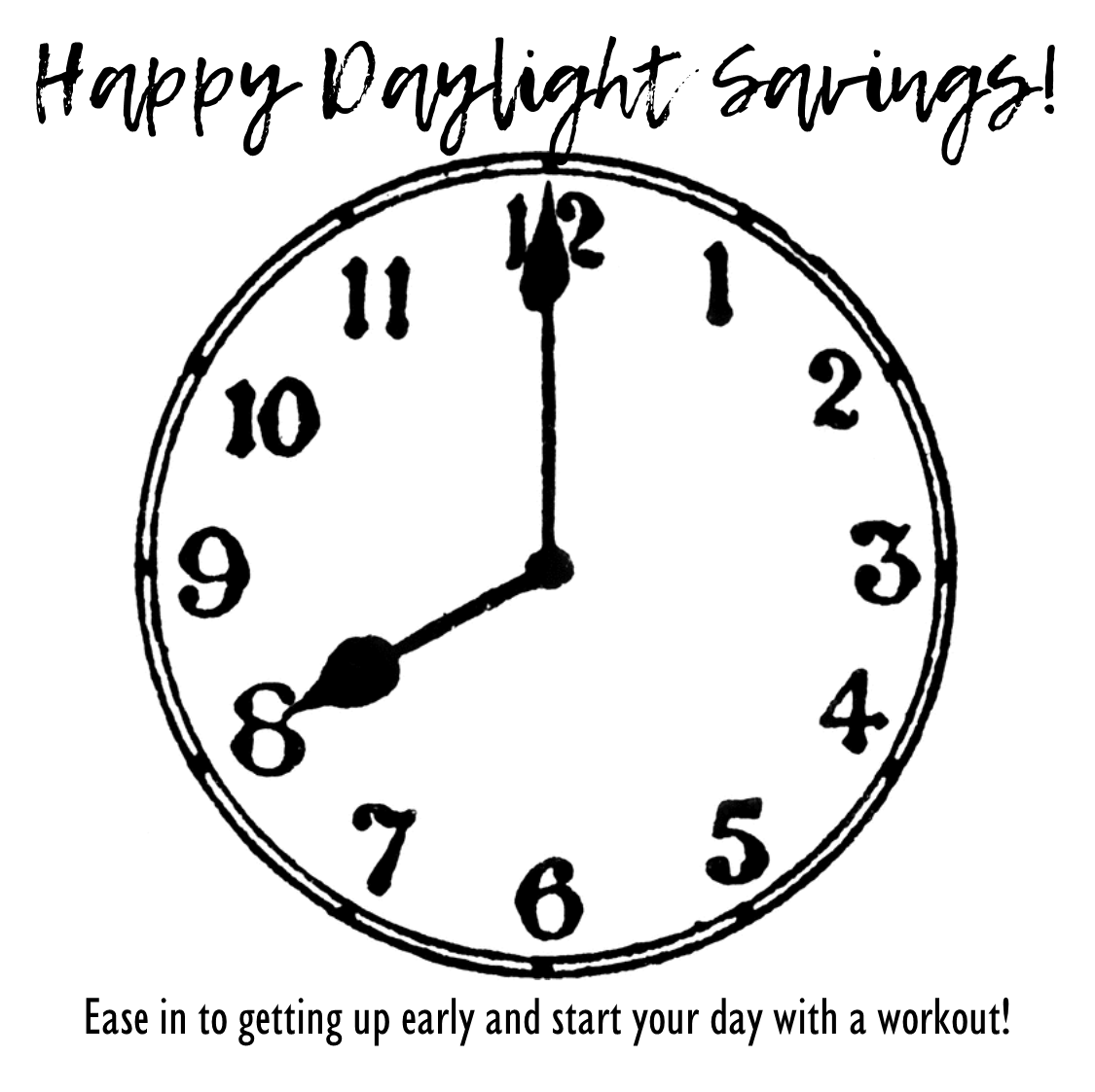 RedClayWellness's tweet photo. Hey @RedClaySchools!  Get #RedClayFit by getting up 1 hour early during day-light savings! https://t.co/LbGcGPbpVb