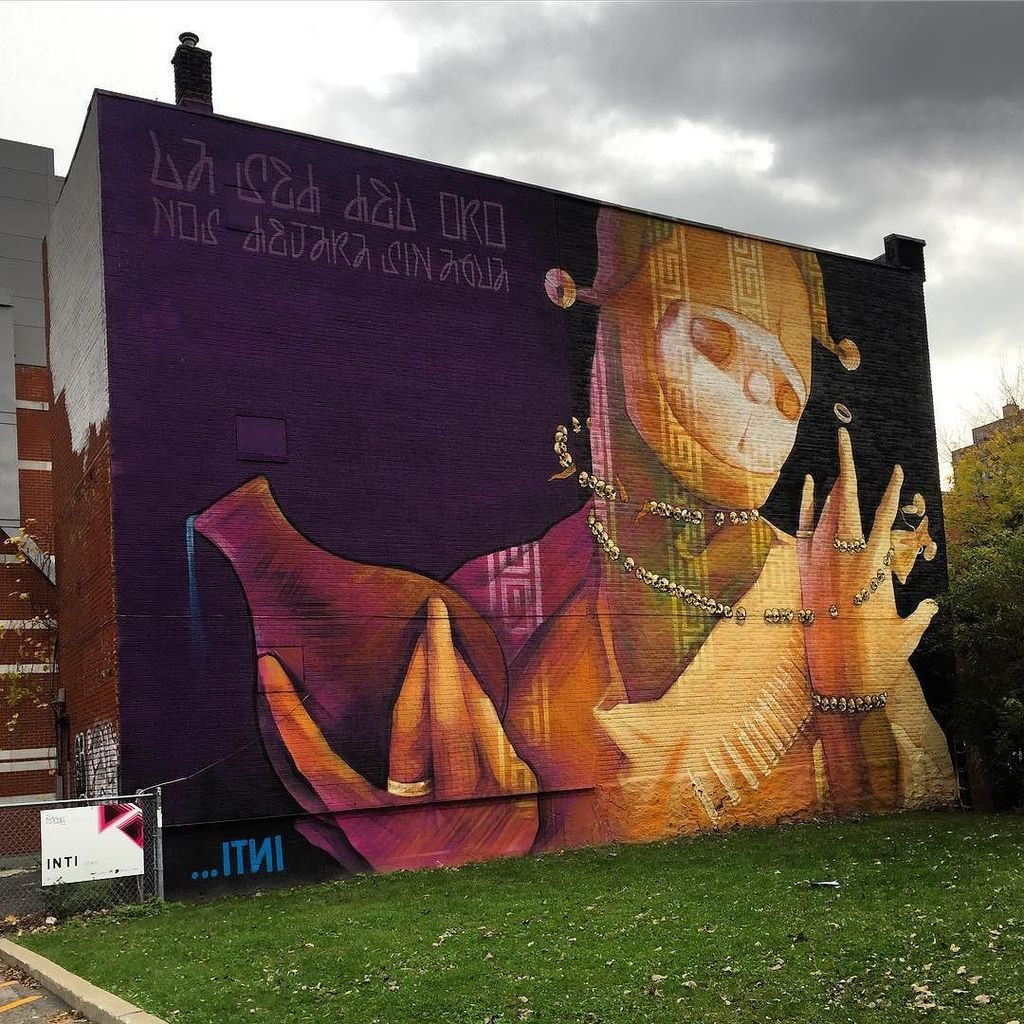 WestofDirty's tweet photo. Mural Arts
Montreal Canada
#inticastro @station16gallery #montreal #graffiti #artwork #graffitimontreal #streetartwork #urbanart #street #s… https://t.co/HuIImDcxiM