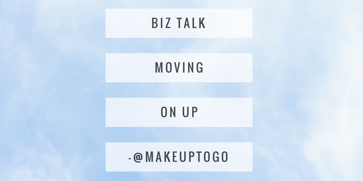 makeuptogo's tweet photo. This Past #MakeuptoGoBlog Goodness post goes out to @WhittanyRmakeup! Good to see you girlie! Keep on climbing 😊 https://t.co/VU2iqJRHeM https://t.co/OS5lW5k8XJ