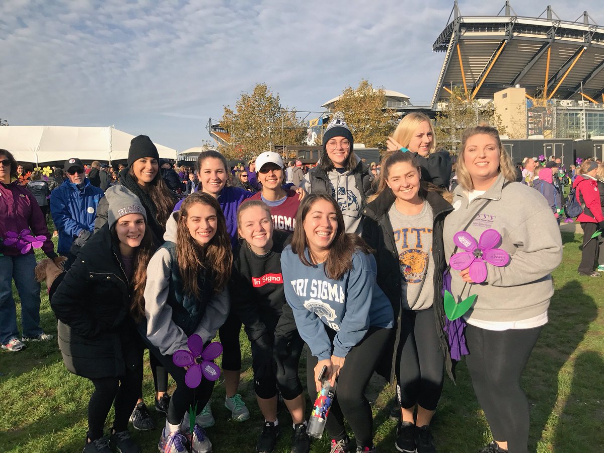 shout out to the girls that walked to end alzheimer’s this weekend! way to go ladies 👏🏼👏🏼
