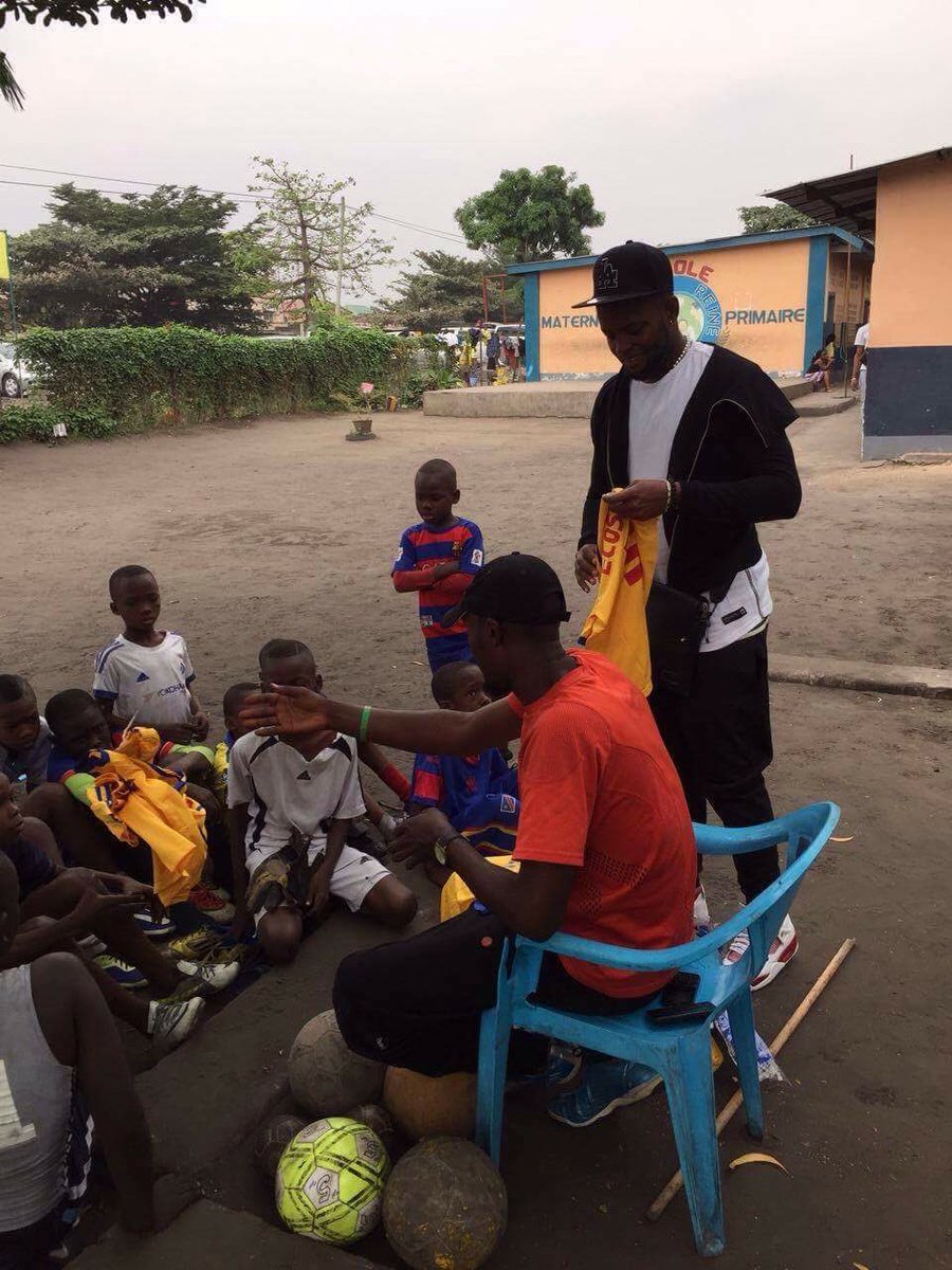 Even I have a small money  but it will not stop me to help other young soccer players who need help at home or other countries ✍🏽🙏🏾