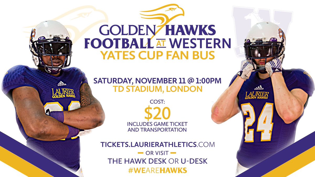 LaurierFootball's tweet image. #WeAreHawks