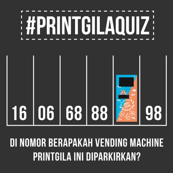 printgila's tweet photo. Kamu mau dapetin kaos keren dari @printgila? Yuk, jawab pertanyaan ini dengan hashtag #PrintGila #PrintGilaQuiz dan mention 3 temanmu. https://t.co/hI2vzudLUr