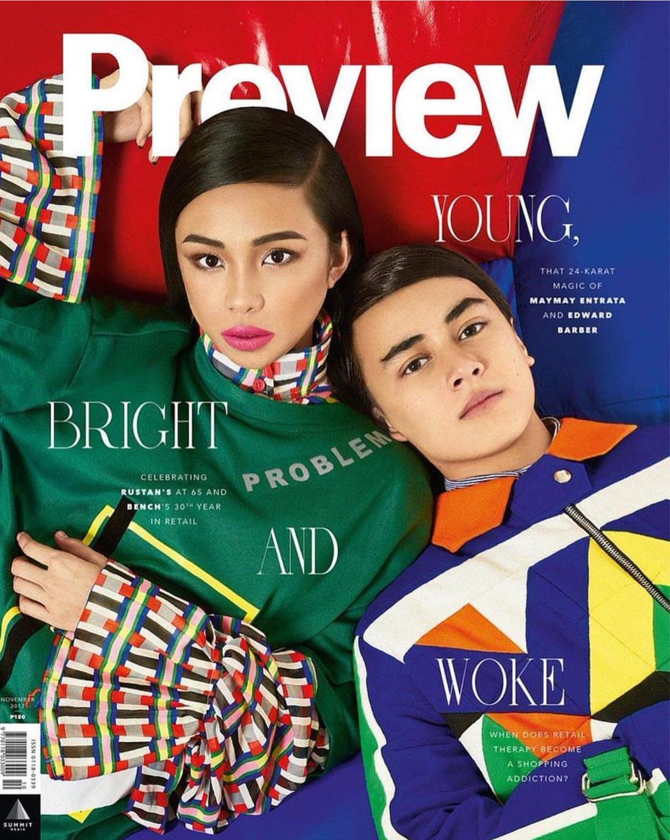 mermayyyd's tweet photo. Maymay has great potentials to be a model. And Edward is such a beautiful boy. ❤ the cover.. #MayWardForPreview https://t.co/f8AUXqHljg