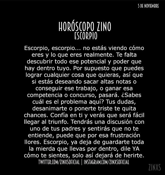 zinos__'s tweet photo. LLEGÓ EL #HZ CARAJOOO!!
#HoróscopoZino #Escorpio 
Parte I &amp; II. https://t.co/TtklRmisFS