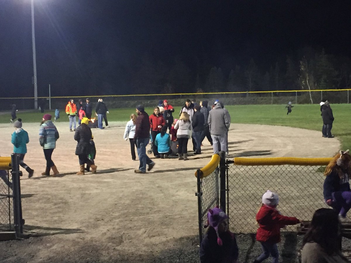 Great night for Guy Fawkes activities in Conception Bay South.