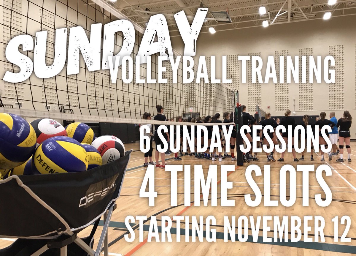 defensavb's tweet image. New 6 Sundays Volleyball Training Series starts November 12th.  These clinics are open to everyone. Register at defensa.ca #volleyballclinic
