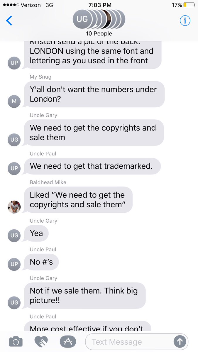 Brandon London London Family Group Chat Blowing Me Up W All These Teamlondon Shirt Ideas For Hubisonfootball Final Reg Season Game 100 Messages T Co Jkp5g0v3nr Twitter