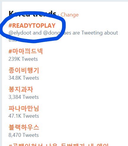 worldwideelfs's tweet photo. #READYTOPLAY is STILL trending in Korea and is the top trend! 🙌🏽 Daebak!! YEAH GO ELFS! https://t.co/kUD80YVIOO
