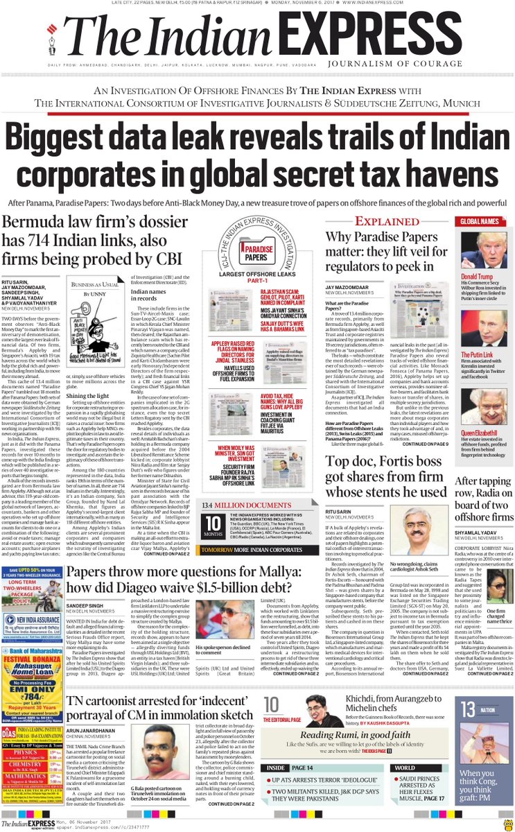 IndianExpress's tweet photo. Good morning. This is #ExpressFrontPage for today. For more news visit https://t.co/oe0CAAmy9Y https://t.co/y4QAMnIGOr