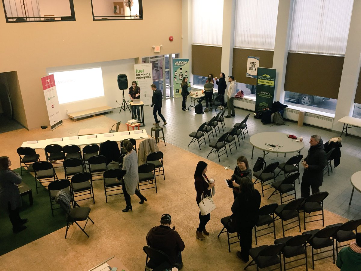 Sellarcast's tweet photo. Coming into the final stretch of #swprincegeorge @thehubspace ๐ https://t.co/A5xHzAZdBn