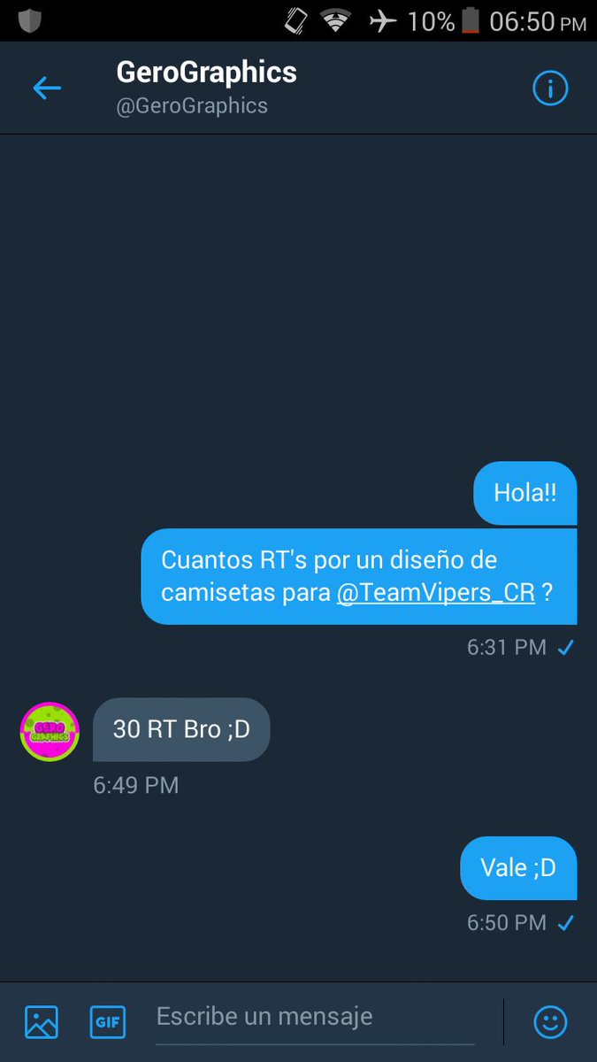 TeamVipers_CR's tweet photo. 30 RT y el Crack de @GeroGraphics nos hace diseño de camisetas!! GoGo @Dharius845000 @LuisDiamond23 @Roger_Anonimus @Alfredo_Viper01 https://t.co/R2GDuZ6YAr