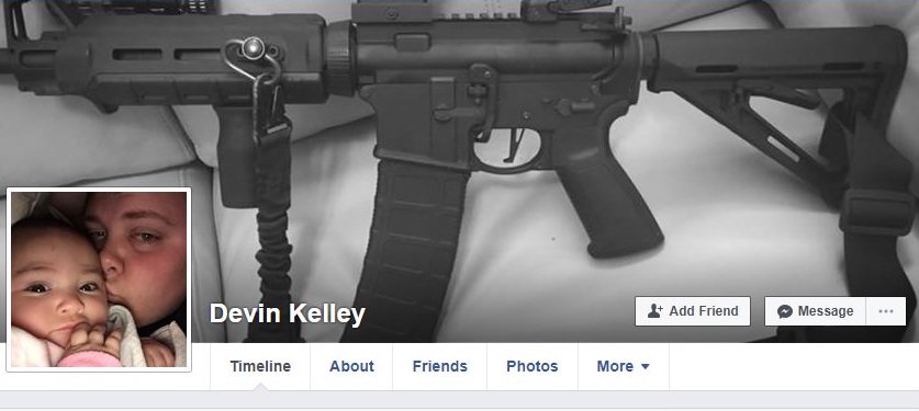 RealMattCouch's tweet photo. ⚠️ What the shooters Facebook Page looked like before it was scrubbed by LEO/FBI and taken down before his name was released. https://t.co/u84pM5zSEV