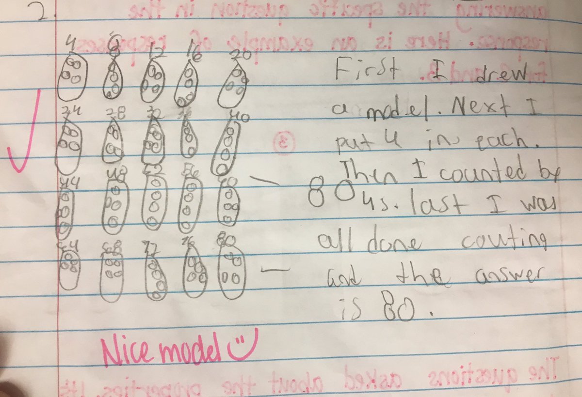mrsfail3rd's tweet photo. Writing in math? Everyday! Look at these fabulous explanations for some word problems. #perseverance #mathwriters #thirdgraders https://t.co/iE0U3TAw9K