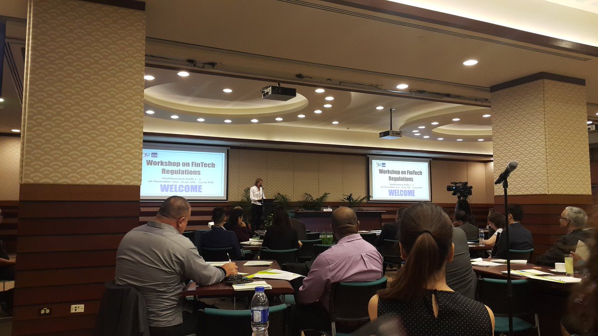 SungSuKIM8's tweet photo. Fintech Regulation Workshop in ADB https://t.co/ZZtKje7XVg