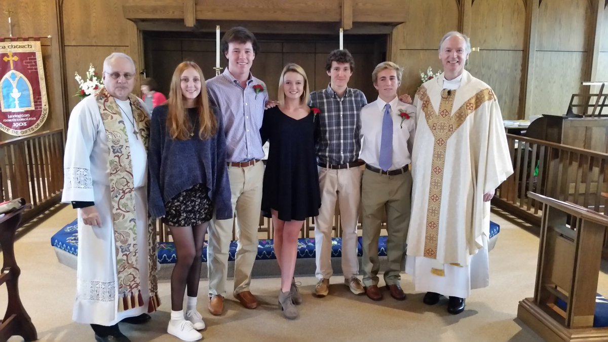 Grace-filled day with All the Saints at Grace, Lexington, and the Confirmation Class!