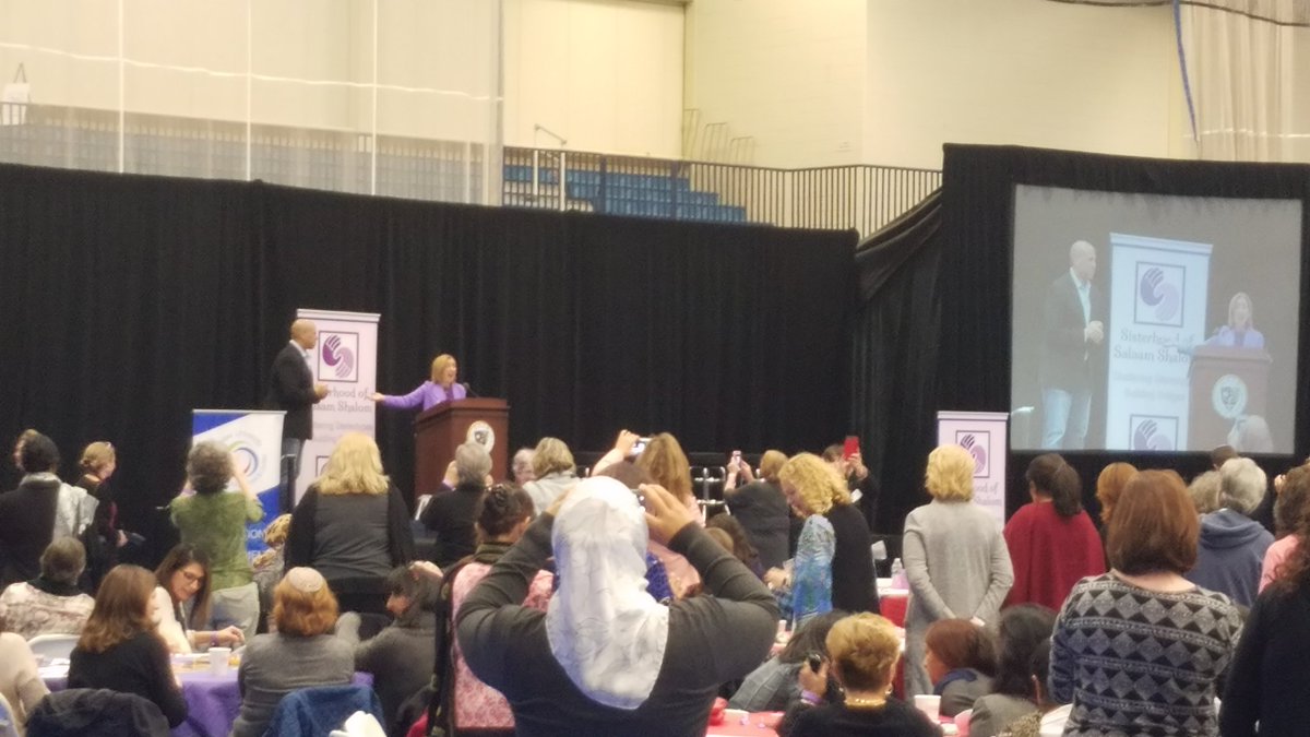 jgoldenCRCC's tweet photo. The Sisterhood does it again #soss2017 @DrewUniversity #DrewCRCC @SenBooker, as usual, brings down the house! https://t.co/7IrTFuiafm