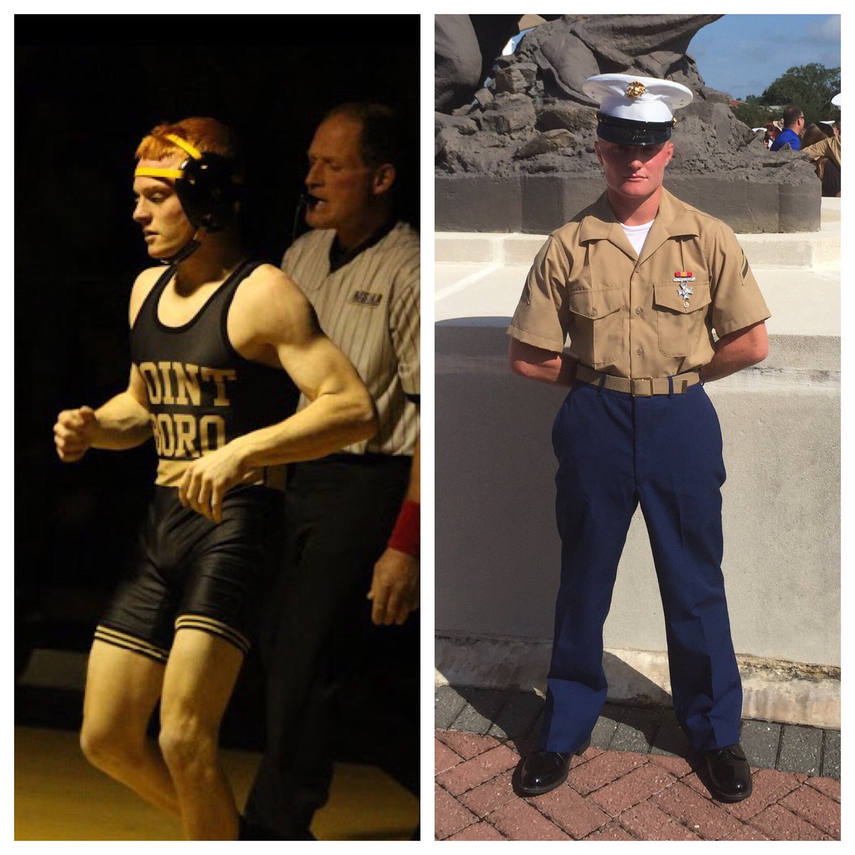 Cdale33's tweet photo. @PtBoroWrestling Here's to one of your own, I will extend your thanks when I see him next weekend!!! https://t.co/wLRWZz4uQ3