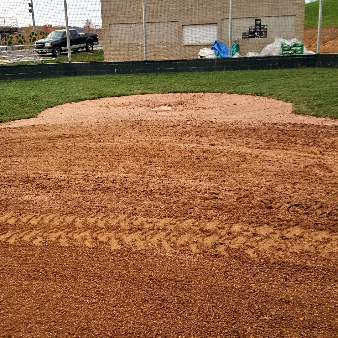 cstewart1993's tweet photo. The Athens Bulldogs softball field is certainly taking shape this fall &amp; will be a fine place to play in the spring. Excited for our girls. https://t.co/J7gF9molCY
