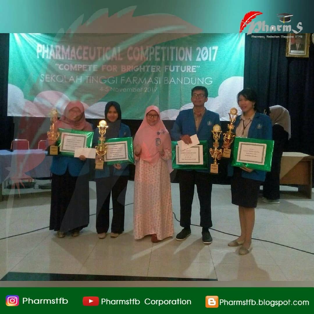 PharmSTFB's tweet photo. Selamat untuk akang &amp; teteh yg sudah berjuang dan memenangkan juara di acara pharmaceutical competition
#PharmS
#PCC
#Bemstfb
#STFB https://t.co/BYKb33UaNv
