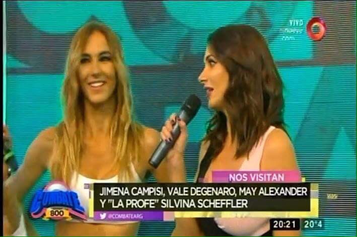 ValeDegenaro's tweet photo. @combatearg x @canal9oficial 👊 #Combate800 🎂 #EquipoVerde 💚 https://t.co/KjssyQJifc