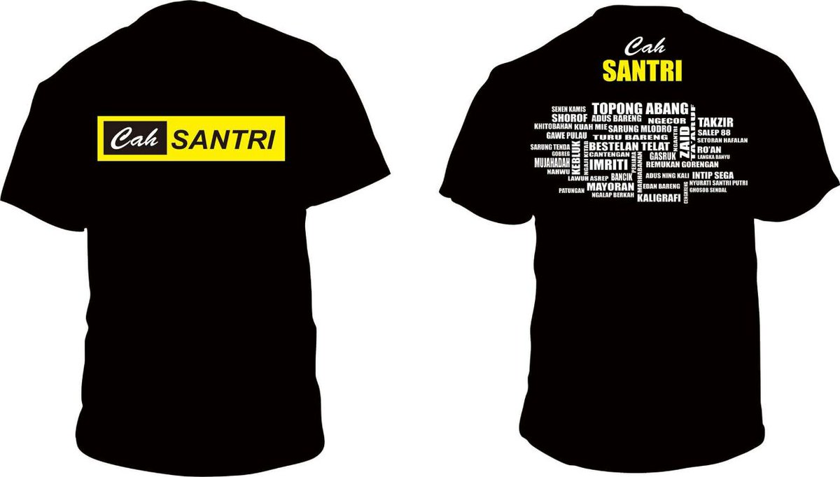 Kaos Satuan Cirebon On Twitter Desain  Kaos Santri  Mantap