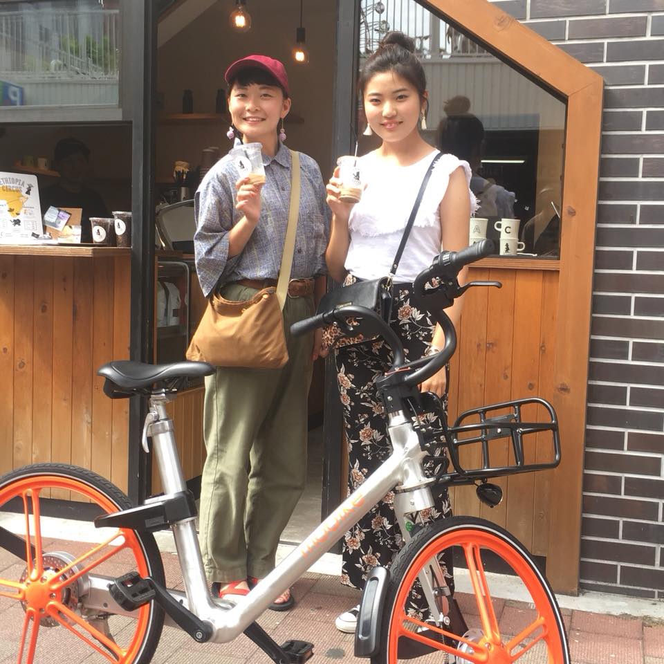 MobikeJPN's tweet photo. お気に入りのカフェに行く際も、Mobikeが便利です。Mobikeは、例えば1-2駅くらいの移動をより楽しく快適にしてくれる、サイクリングの新しいカタチです🚲✨　#Mobike #MobikeMovement #MobikeJapan #移動 #カフェ #サイクリング https://t.co/UOJUBycw04