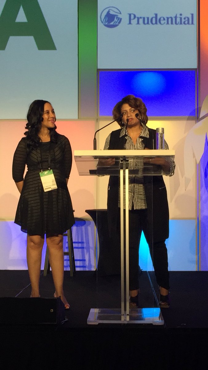 DorindaWalker's tweet photo. So excited to accept the @ANAmarketers 2017 #Multicultural B2B Award on behalf of @Prudential #WeRock #AwardWinners #multiculturalexcellence https://t.co/abQpuwOPbE