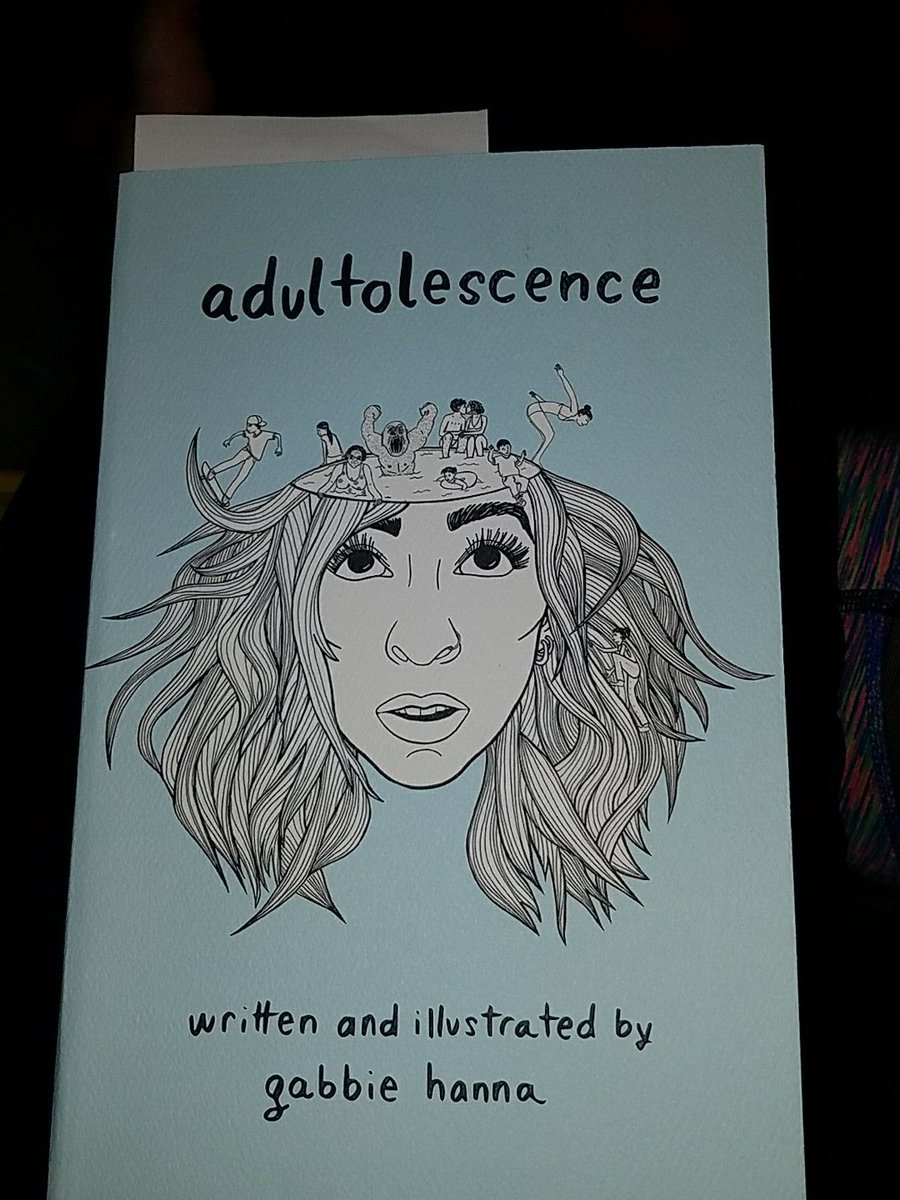 Berziee's tweet photo. Well @Target didn't have #Adultolescence even though the guy said they had 3, but @BNBuzz did for $6 more.@TheGabbieShow so happy to have it https://t.co/GU27VKLY2A