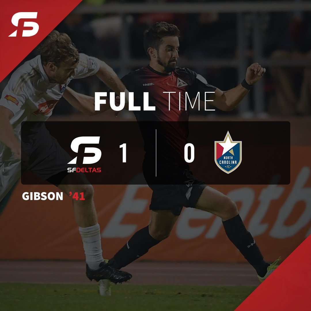 FINAL | Deltas defeat <a href="/NorthCarolinaFC/">North Carolina FC</a> 1-0. The Deltas will host the <a href="/NYCosmos/">New York Cosmos</a> next week in the <a href="/naslofficial/">NASL</a> Championship Finals.