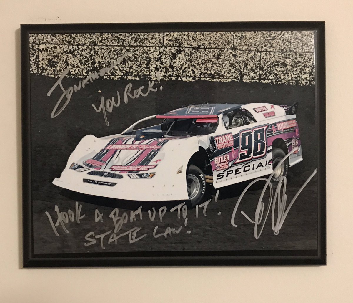 JTPlaques's tweet photo. Thanks to @DonnieBaker1! 

Puts on one heck of a show! https://t.co/lMX0j8SWnD