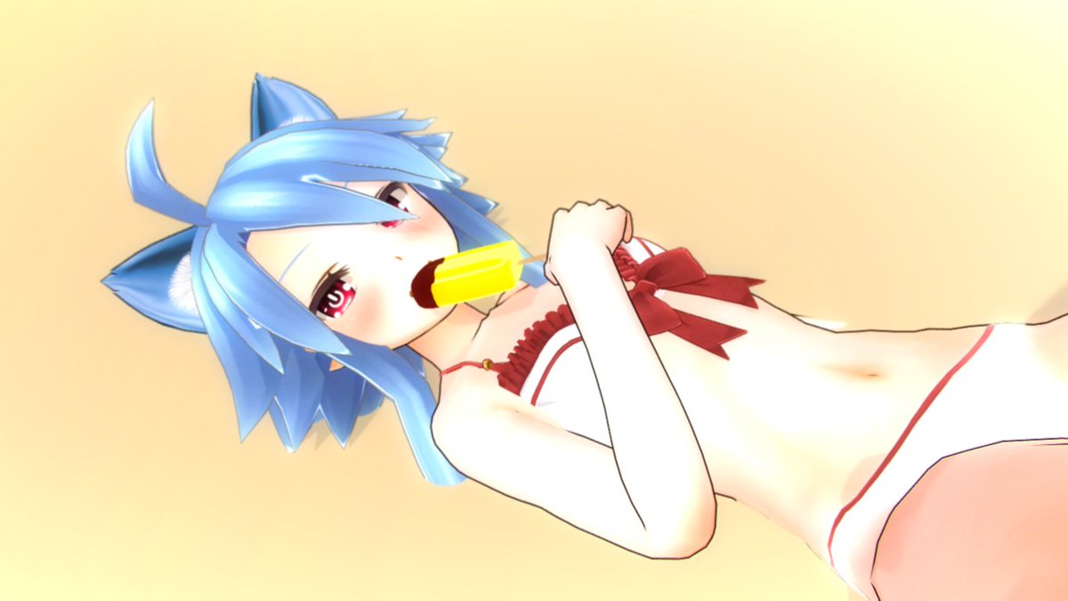 My goddess can´t be this cute... 💙

#CM3D2 #Neptunia