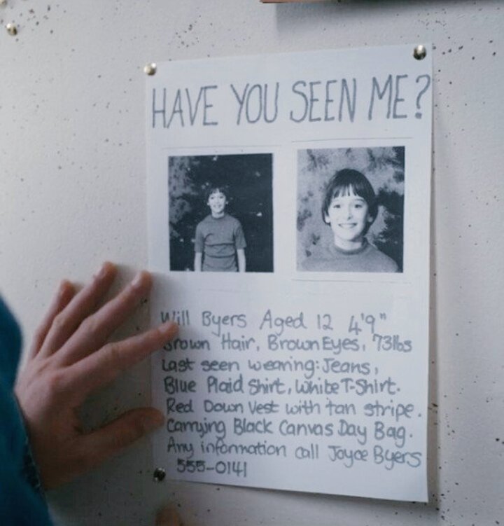 antodsantp's tweet photo. today 34 years ago, will byers goes missing in hawkins, indiana. https://t.co/FtI1LC6qu2
