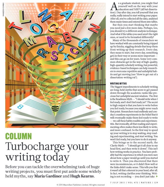 ithinkwellHugh's tweet photo. Struggling to get any words written? Seven tips to help you turbocharge your writing https://t.co/GIVvHO0vX8 #phdchat #ecrchat #acwri https://t.co/s1qe0mtE13