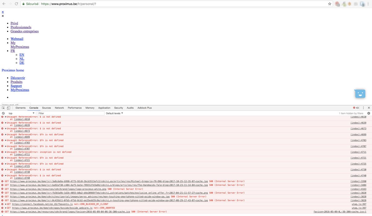 PhilippeBourez's tweet photo. @proximus I think you got some problems here ! https://t.co/EwJeCftmjw