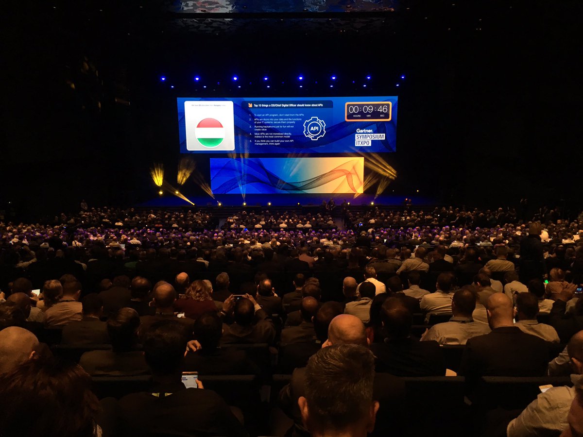 Time for the morning #Keynote @Gartner_SYM <a href="/computerfutures/">Computer Futures IT</a> #technology #tech #talenttransformingtech