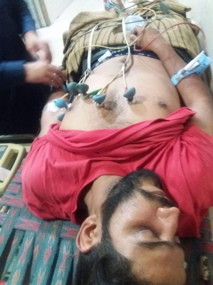 DSAlliance_'s tweet photo. Nouroz Baloch is in critical situation and has been shifted to the hospital. Hunger strike continues. #QAUStrike #RestoreExpelledStudents https://t.co/ssQX5Lpm8H