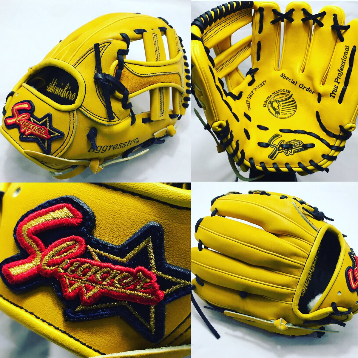 再×14入荷 【オーダー】久保田スラッガー 硬式用グラブ L7S3 限定