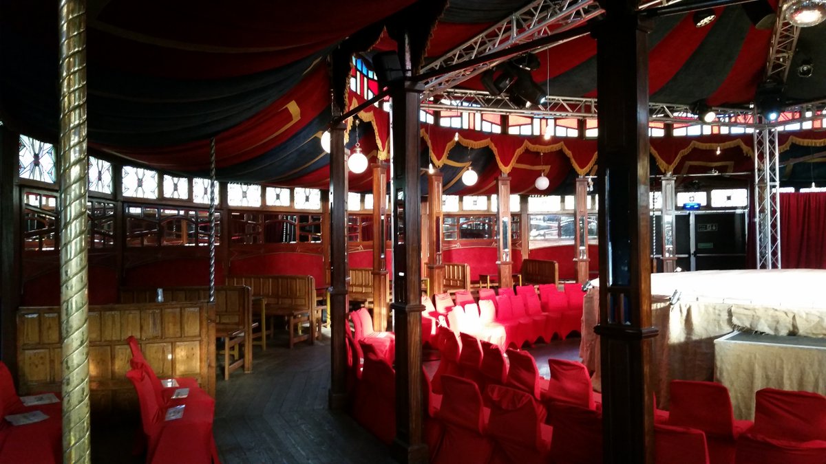 trap_door's tweet photo. Love this beautiful space. Thank you @Guildfordbard for another magical show #gscarthur in the Spiegeltent. https://t.co/OaiKF363qI