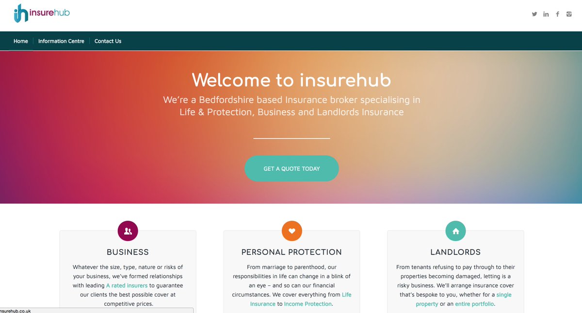 We're busy putting together our sparkly new #website and we're very excited! #insurance #broker bit.ly/2bgUwOq