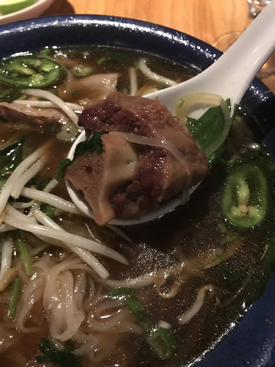 blessthefoodblg's tweet photo. Pho Bo Wagyu- Pho with Wagyu Beef & Oxtail Broth | Sunday in Saigon, Alexandria, VA
#vietnamesefood #eatoutsidethebox https://t.co/gWbjrnsOHR