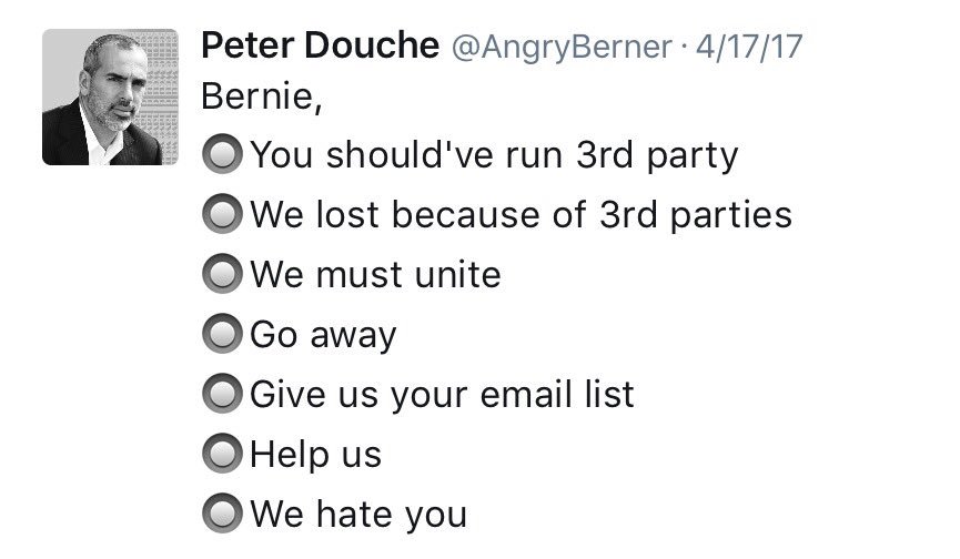 veggie64_leslie's tweet photo. One of my favorite accounts ever. 

#FreePeterDouche https://t.co/uAjZoODwGI