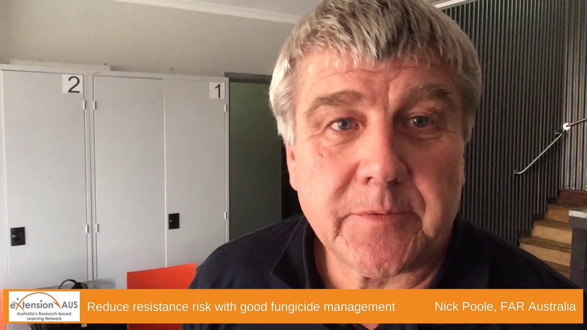 theCCDM's tweet photo. Nice explanation by Nick Poole, @FAR_Arable by @AusCropDiseases - don't use a product more than once in a season: https://t.co/zKnbgbfnIh https://t.co/w4Zlzo7ccz