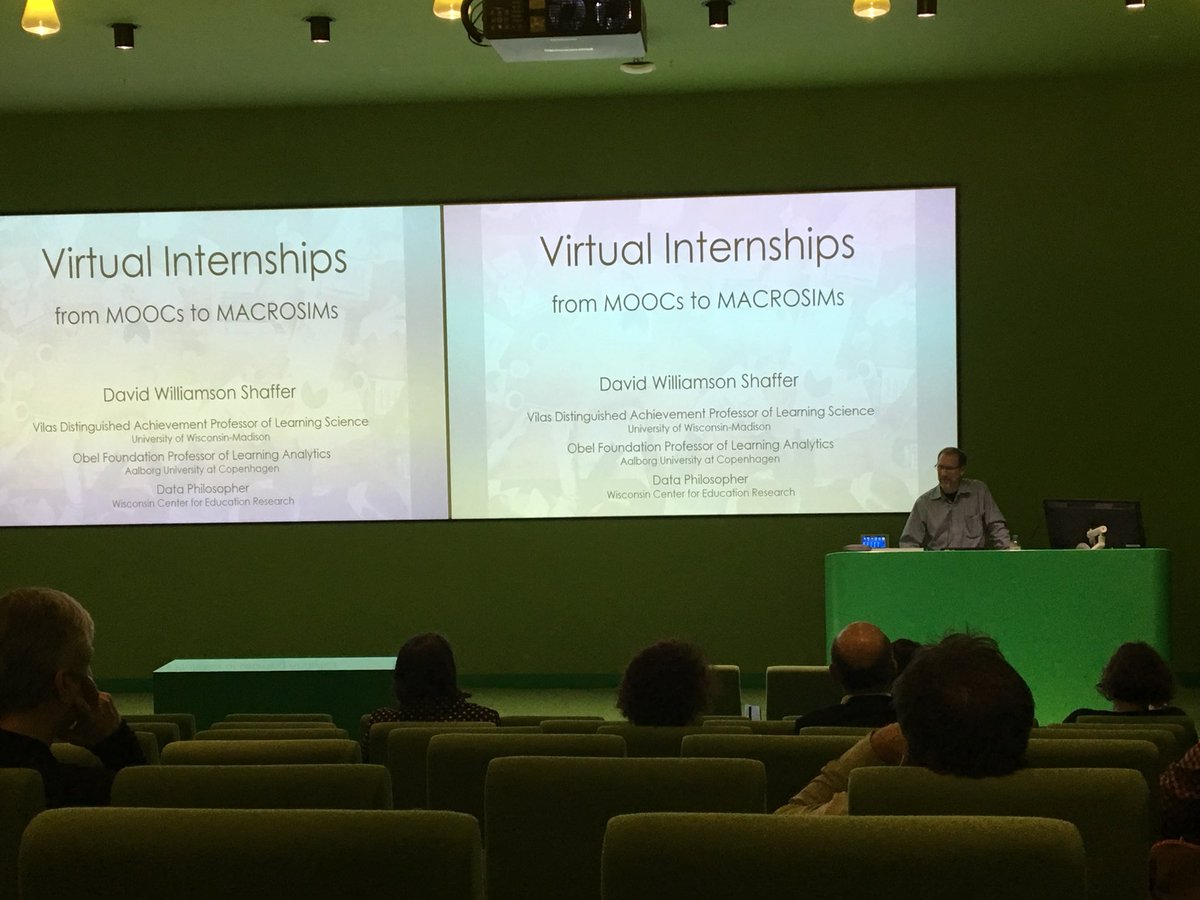 vanechev's tweet photo. Virtual internships - talk by #DavidShaffer #UTS https://t.co/6vaSeXem3M