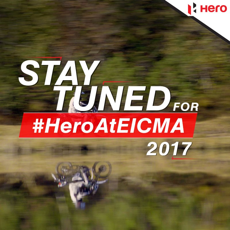 Milan is ready for the big reveal. And so are we. Are you? One more day to go. Like or retweet to watch #HeroAtEICMA live on November 7.
